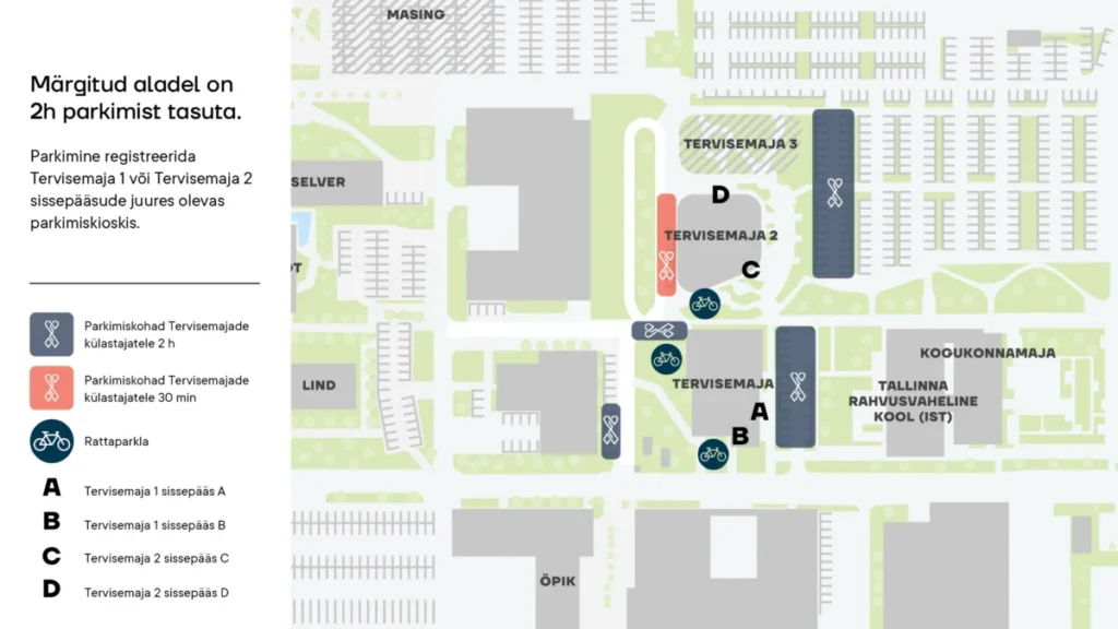 Fluunt Tervisemaja map